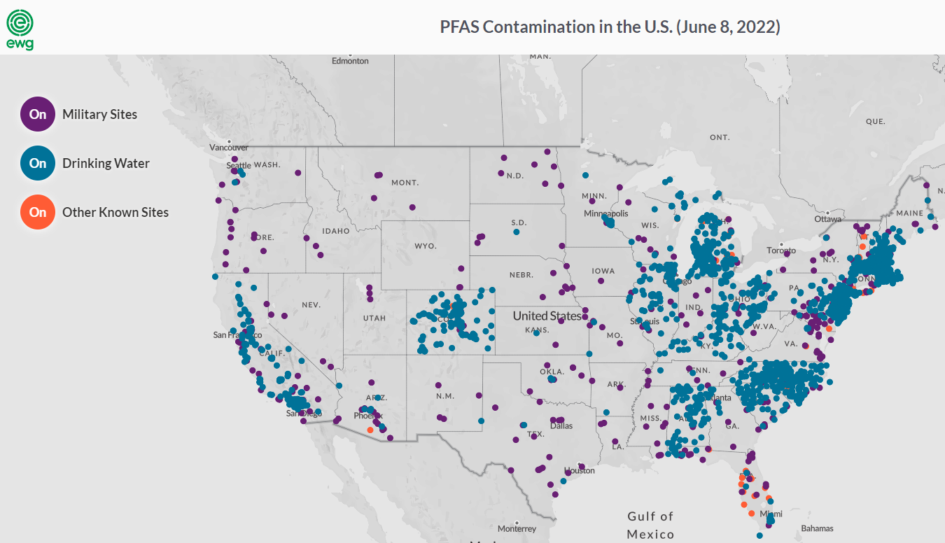 PFAS Map