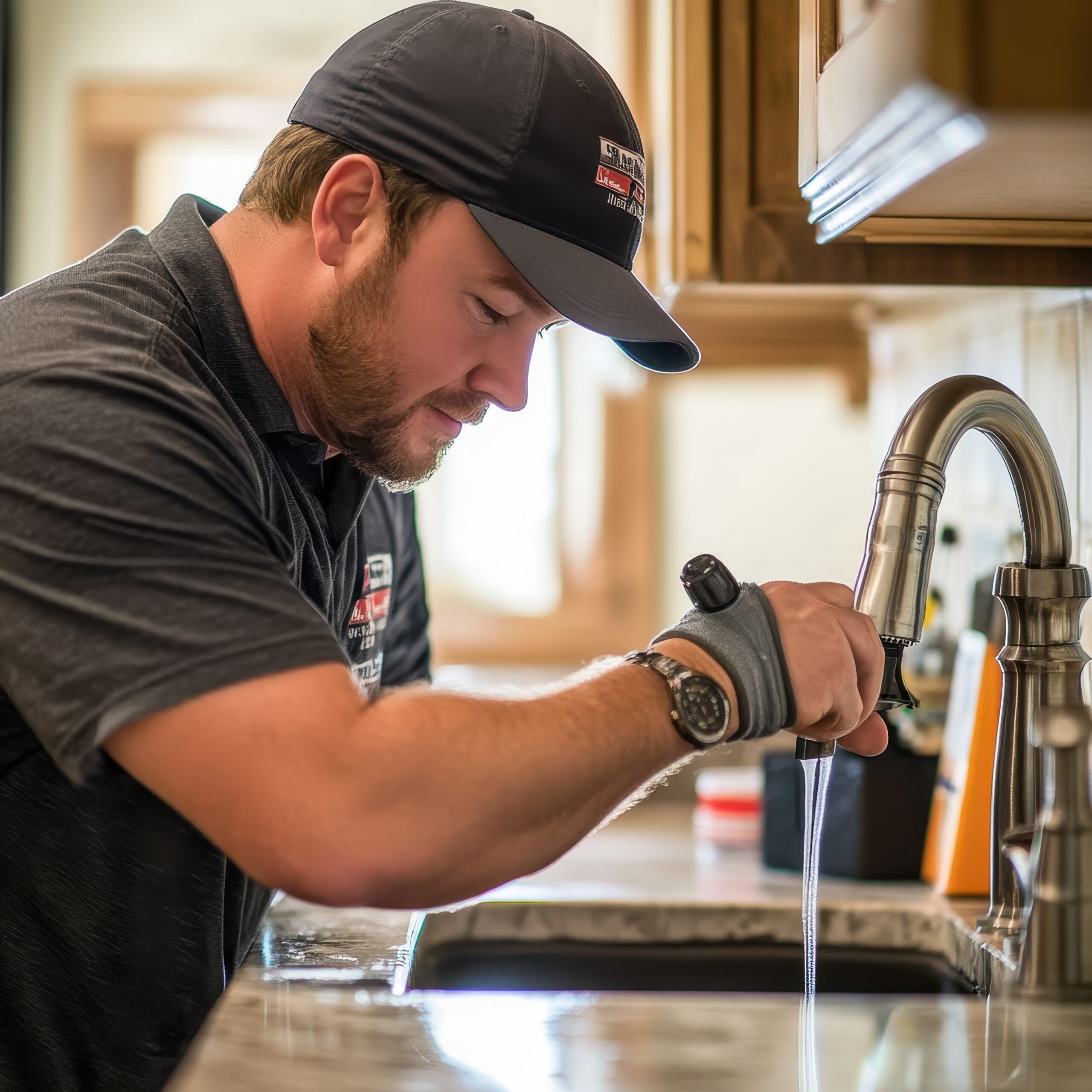 fixing leaky faucet kitchen sink